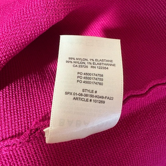 BABATON Granita Pink Sculpt Knit Mini Dress - Picture 8 of 8